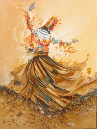 Naushad Alam, 18 x 24 Inch, Oil on Canvas, Figurative Painting, AC-NAL-204